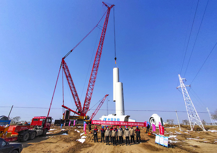 华能尚义大苏计二期风电场项目主体工程200MW